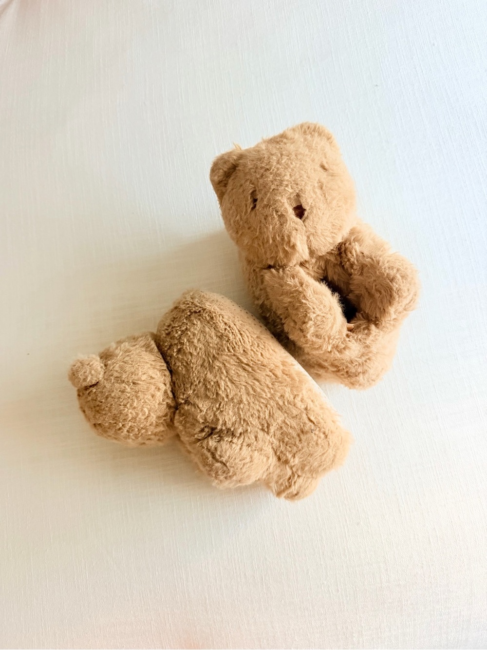 GAP Brannan Bear Fuzzy Teddy Bear Slippers Toddler shoe size 7-8